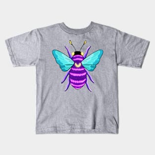 Big glowing bee Kids T-Shirt